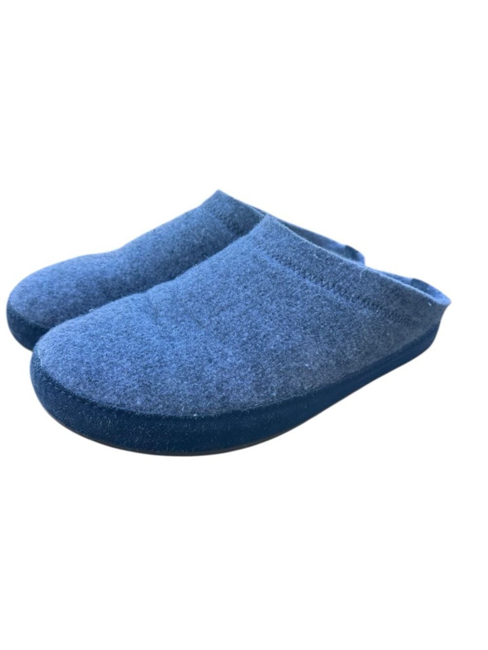 OluKai Hamani Hulu Men's Blue Slip-On Slippers Textile Upper US 10 EU 43